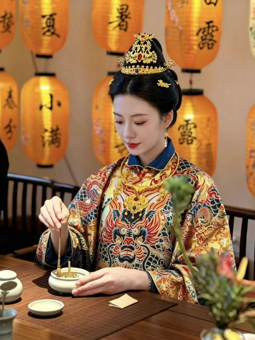 Beijing Luxian Ancient City: Han Dynasty Garment and Ritual Show
