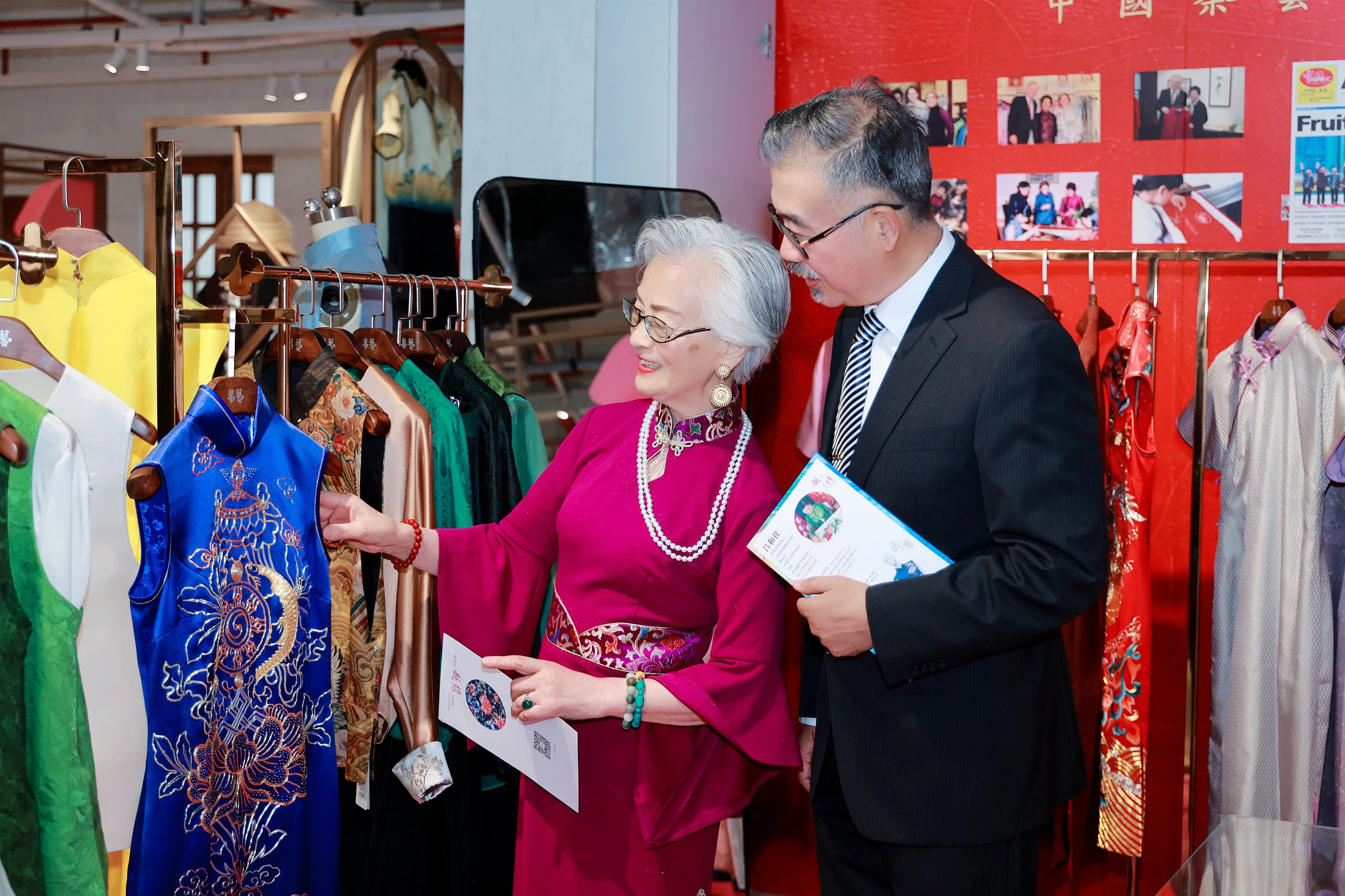 Qingpu Haipai Qipao Meets Shanghai Opera and Dialect Heritage