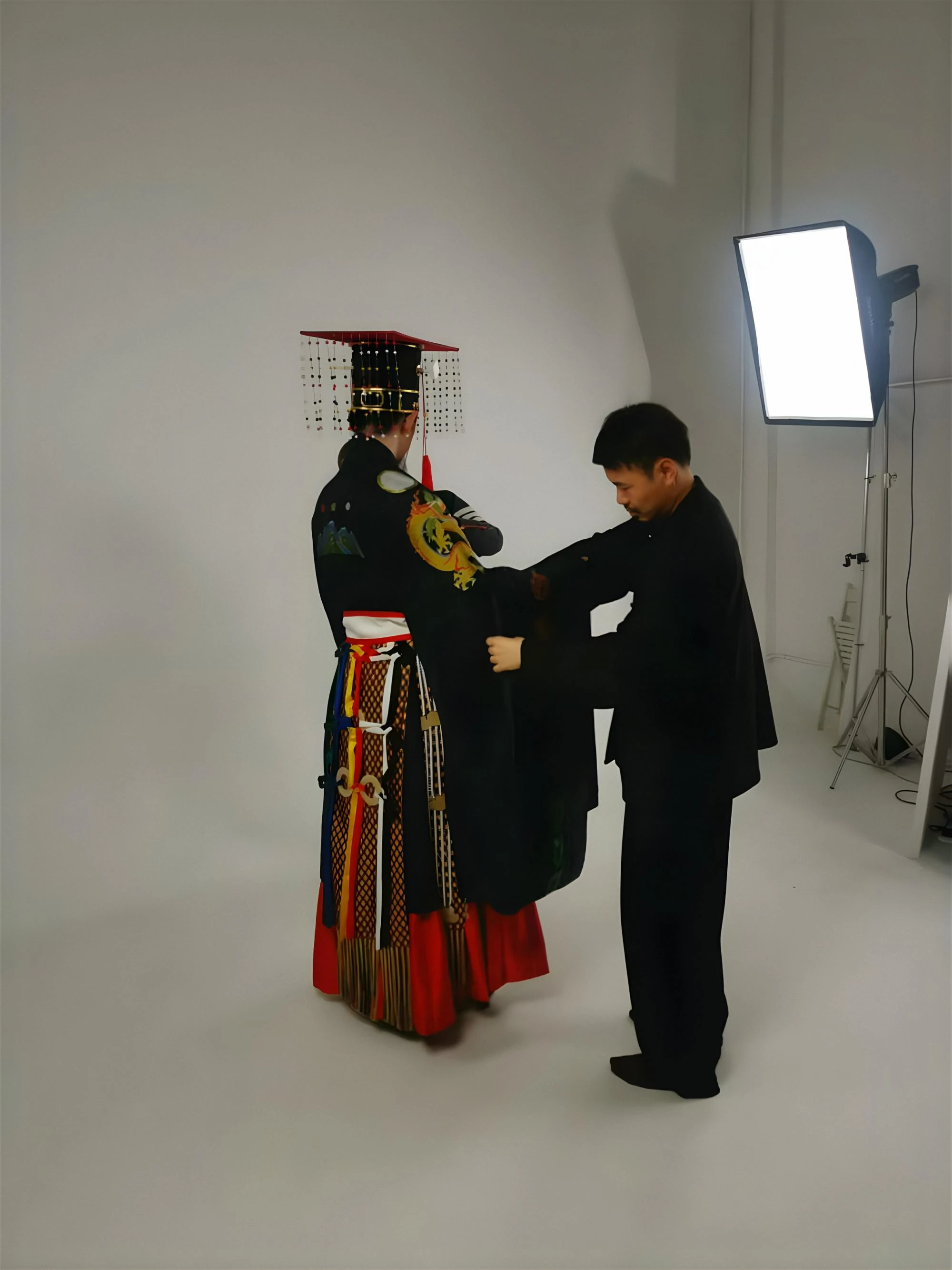 Chen Shiyu Warring States Hanfu Robe Restoration