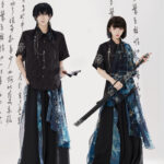 Men Fashion Song Dynasty-Style Hanfu Set Shirt Songku Couple Set