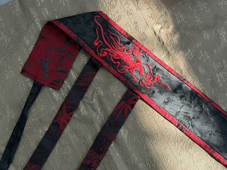 Men Wuxia-Style Costume Set for Martial Arts Drama