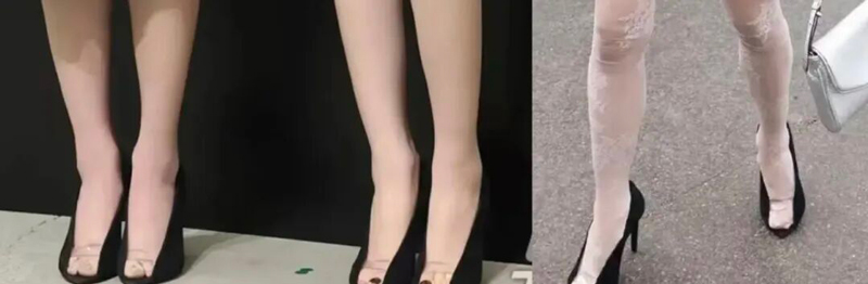 Valentino Pig-Trotter Shoes Echo Foot Binding Trauma