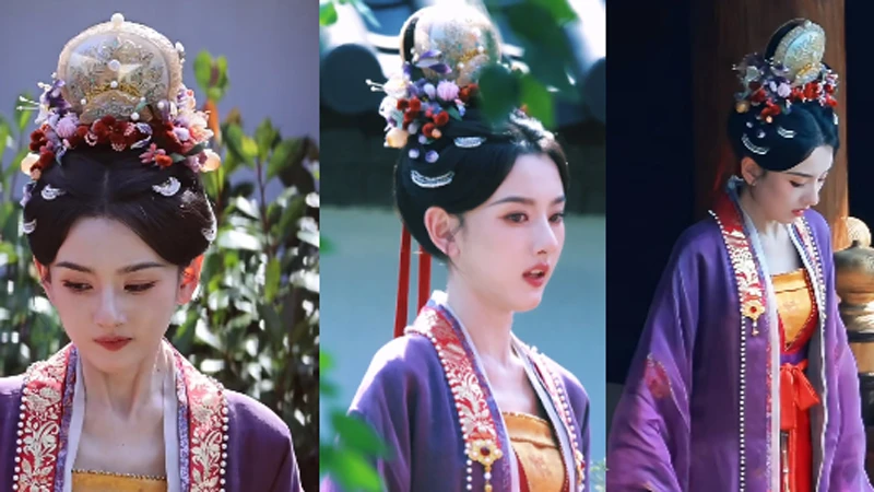 Why Does Song Zuer’s Dramatic Headdress Look Like a Giant Seashell?