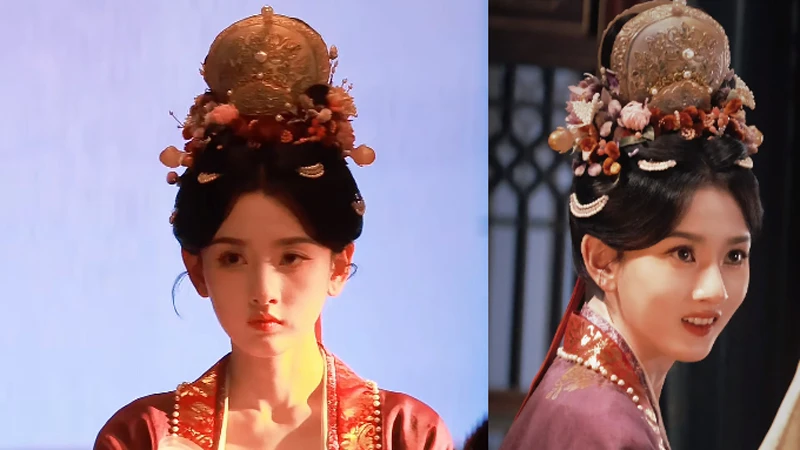 Why Does Song Zuer’s Dramatic Headdress Look Like a Giant Seashell?