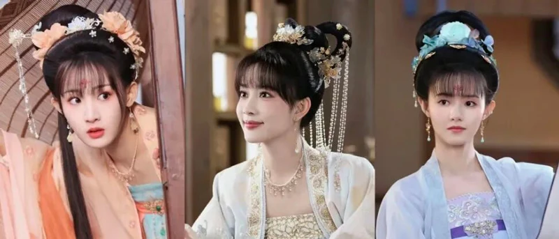 Catfish‑Whisker Hairstyles in Chinese Period Dramas