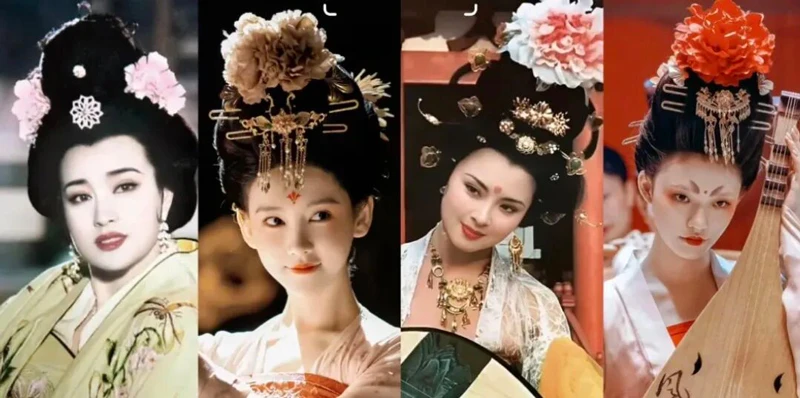 Giant Floral Headdresses and Tang Drama Myths