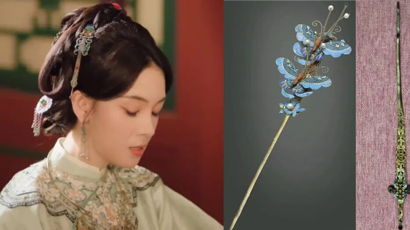 Hairpin That Doubled as an Ear Pick