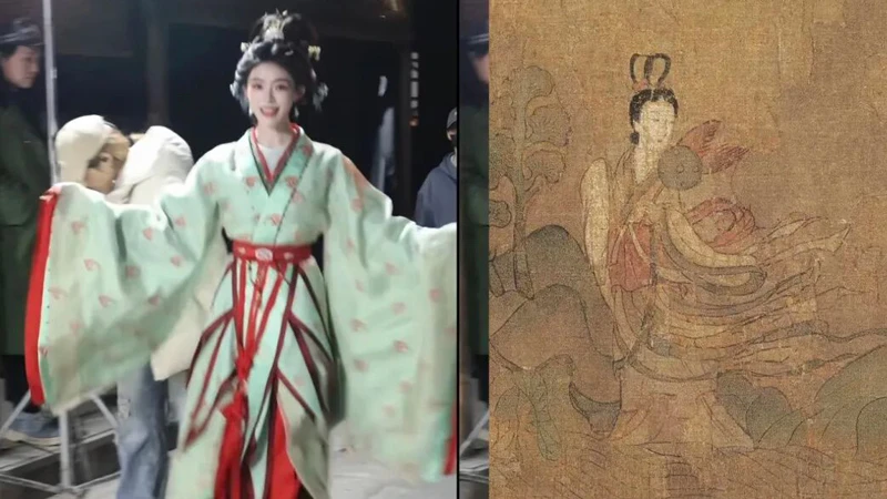 The Swallow‑Tailed Hem from Wei‑Jin China