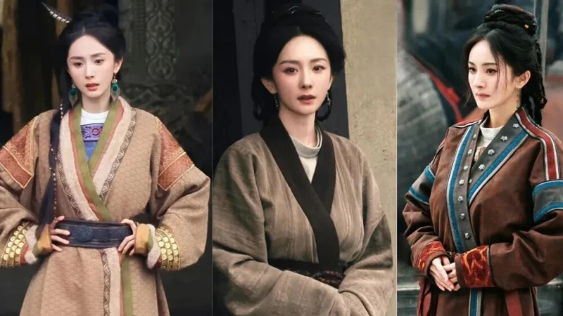 Why Yang Mi Wears Left-Overlap Xianbei Robes