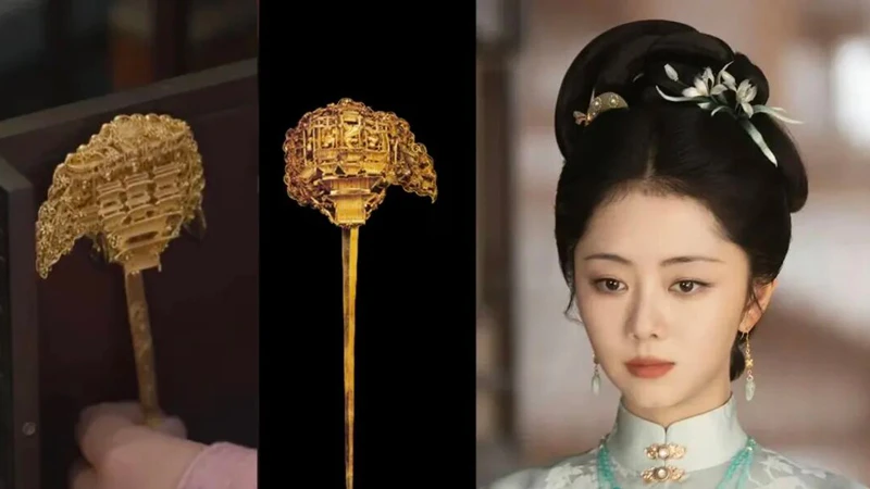 A Golden Hairpin as a Gilded Cage in Against the Current