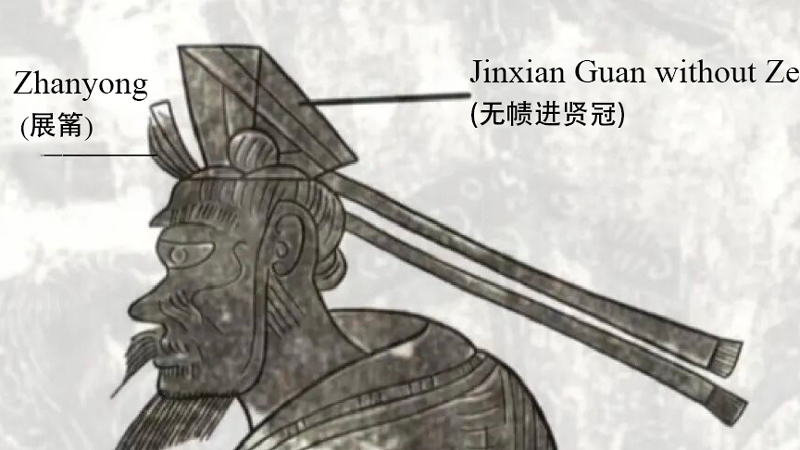 Han‑Dynasty Roots of Its Poster Headgear in Revenge