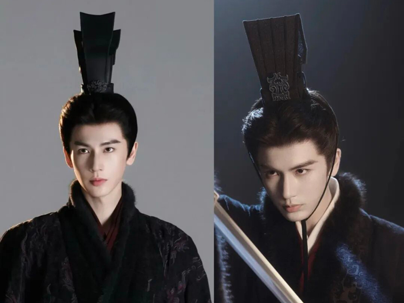 Han‑Dynasty Roots of Its Poster Headgear in Revenge