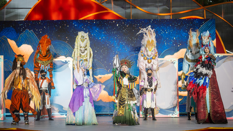 Inside a Shanghai Show That Recreated Tang Makeup