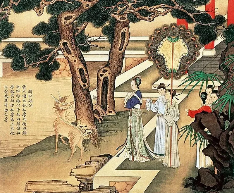 Mandarin Square A Bird on the Chest Set Ming Rank