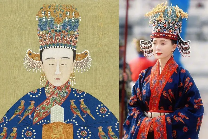 Ming Ritual Attire in Liang Jing Shi Wu Ri