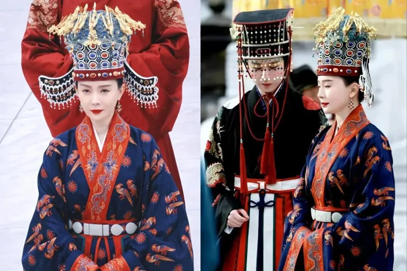 Ming Ritual Attire in Liang Jing Shi Wu Ri