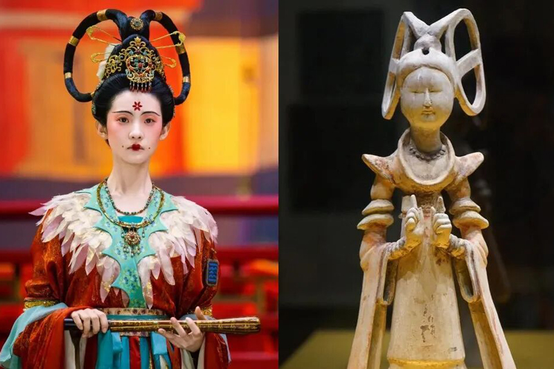 The Double‑Ring Fairy Chignon in Heroes of Dunhuang
