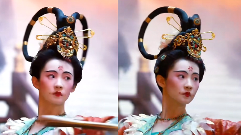The Double‑Ring Fairy Chignon in Heroes of Dunhuang