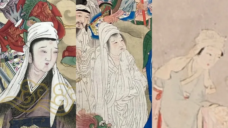 Why Does Guanyin Wear a White Veil?
