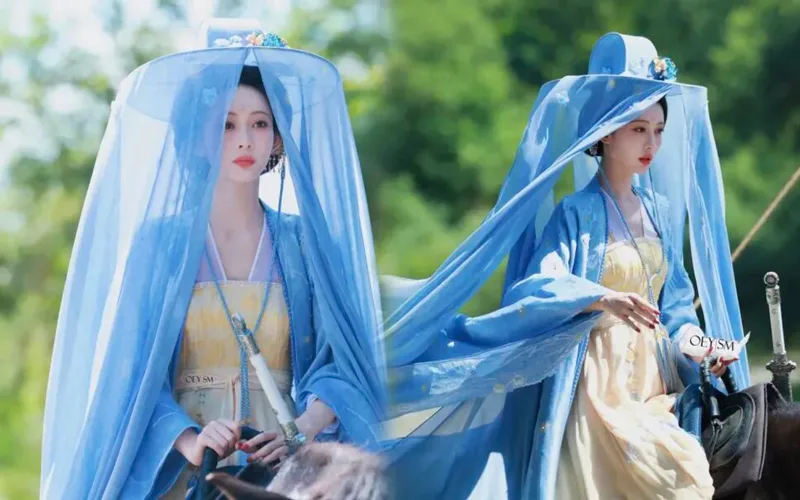 Why Is Meng Ziyi’s Tang Veil So Long?