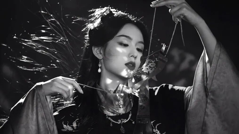 Zhou Ye’s Ghostly Ming Hanfu Styling