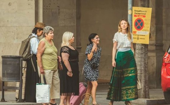 Hanfu Fashion Street Photos in Barcelona