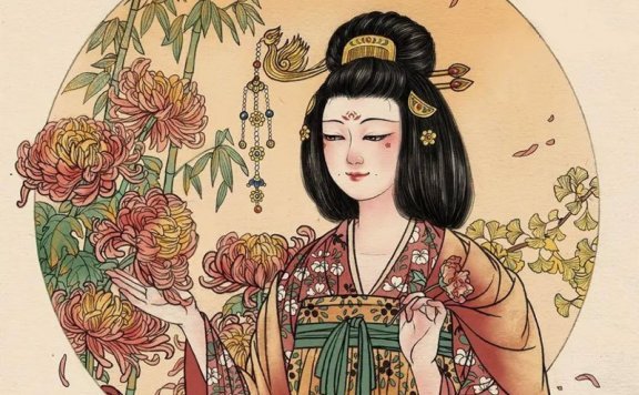 Chinese Historical fashion Items for Tang Dynasty Women