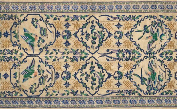 History of Cuff Embroidery in Qing Dynasty Clothing - Wanxiu