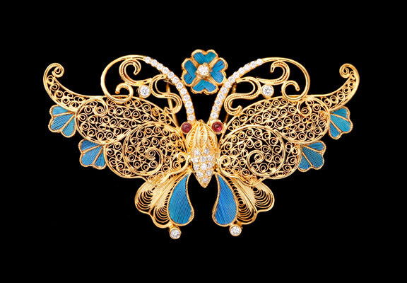 History of Chinese Traditional Filigree Inlay Art