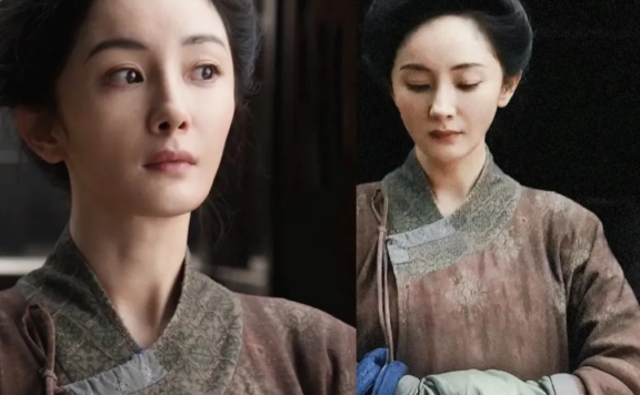 Yang Mi's Latest Tang-style Look: Plain but Daily