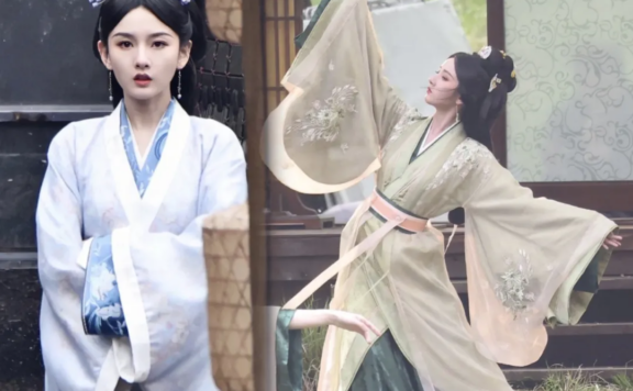 The Sleeves of Xiao Qiao in Cdrama The Prisoner Of Beauty