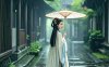 Rainy Jiangnan: A Symphony of Hanfu and Oil-Paper Umbrellas