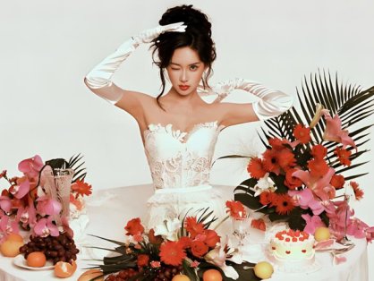 Meng Ziyi's Y2K Revival: Harper's Bazaar in July 2025