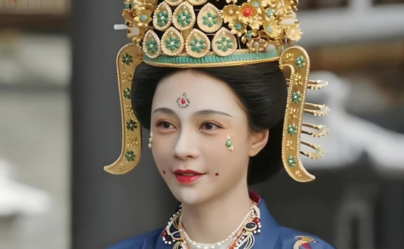 Shen Mengchen's Imperial Headdress Stuns in Flourished Peony