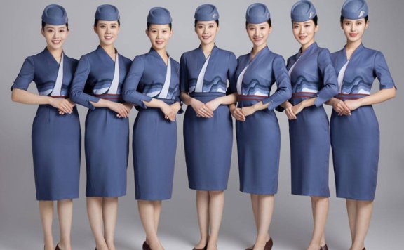 Shandong Airlines Use Hanfu Elements for Flight Attendant Uniform