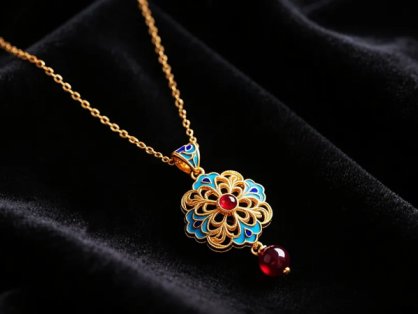 The Art of Garnet and Cloisonne Jewelry