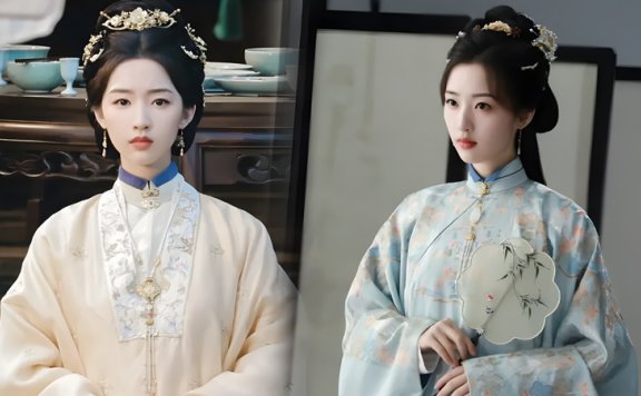 Deng Enxi's Ming-Era Hanfu in When the Flowers Bloom Radiate Poise