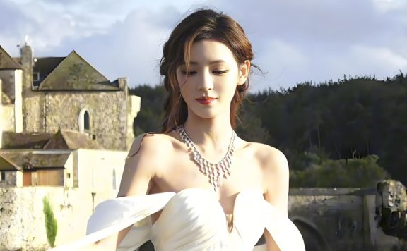 Zhang Yuxi's Castle Photoshoot Evokes Disney Princess Fantasy