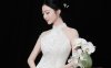 Jing Tian's White Qipao at Mid-Autumn