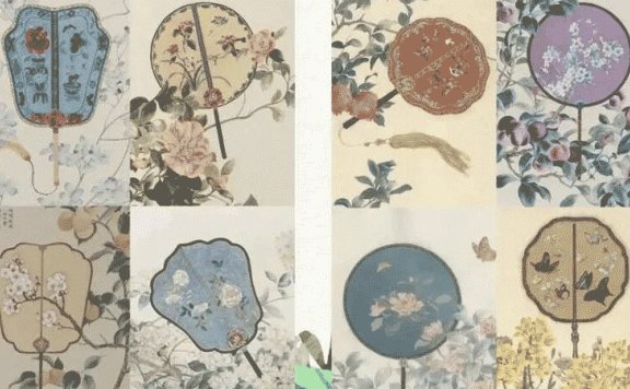 DIY Round Fans of Intangible Cultural Heritage