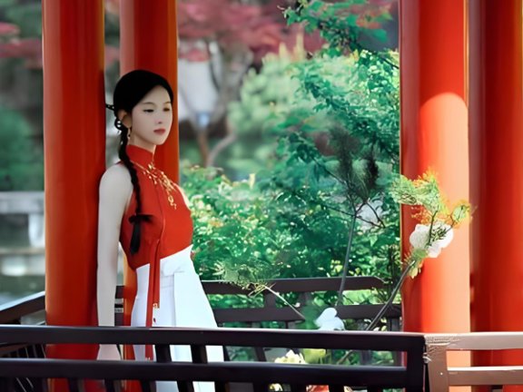 Chen Duling’s Zhuozheng Garden Hanfu Photoshoot