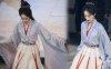 Song Qian's Ethereal Dress Shines with Ancient Oxalis Knots