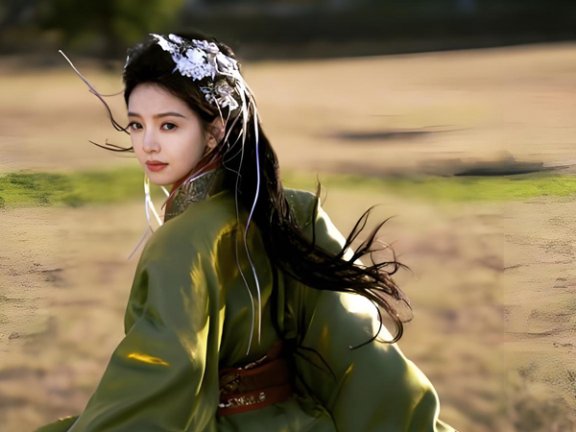 The Quiet Power of Zhang Ruonan’s Green Warring States Robe