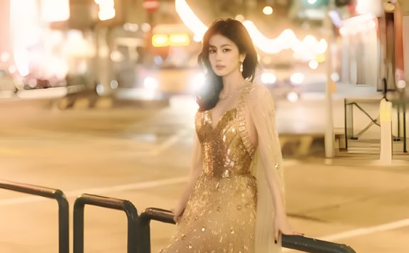 Bai Lu's Golden Dress: Is This the Ultimate Urban Queen Look?