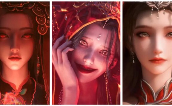 3 Red Wedding Gown Ghosts Define Chinese Anime Horror