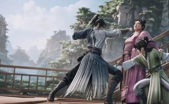 A Fist's Lesson in Justice in Sword of Coming 2