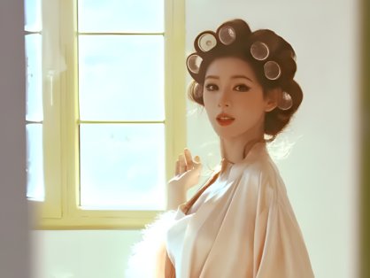 Zhang Yuxi Channels 1920s Shanghai Glamour in Stunning Shoot