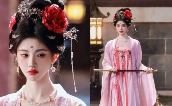 Ju Jingyi’s Floral Headdress in Veil of Shadows Sparks Debate