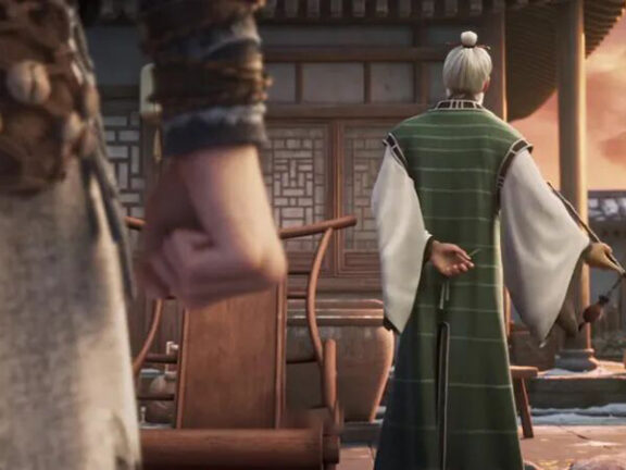 Old Man Yang Takes the Incense Kid in Sword of Coming