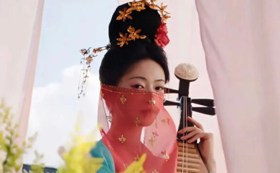 Why Is This Ancient Golden Flower Headdress Taking Over Screens?